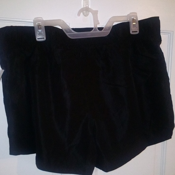 Real Running Shorts with built in liner /panty Size XL (16-18) Solid BLACK - Picture 4 of 9